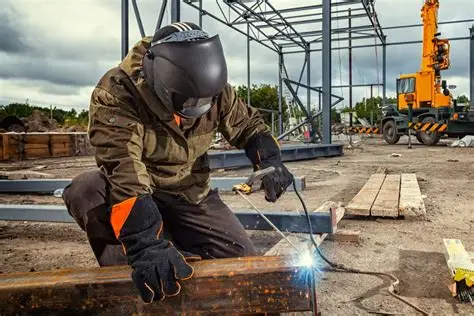 SES mobile welding on a job site